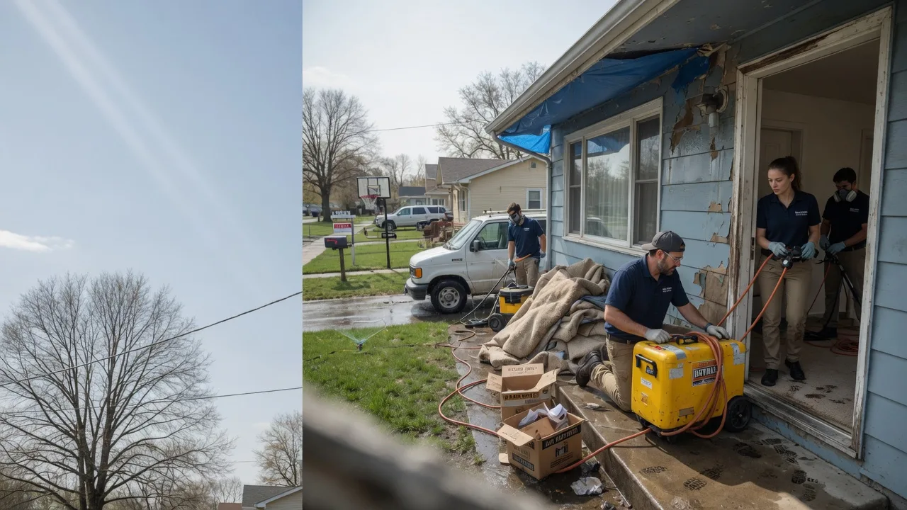 Basement Flood Cleanup in Newark, NY near me